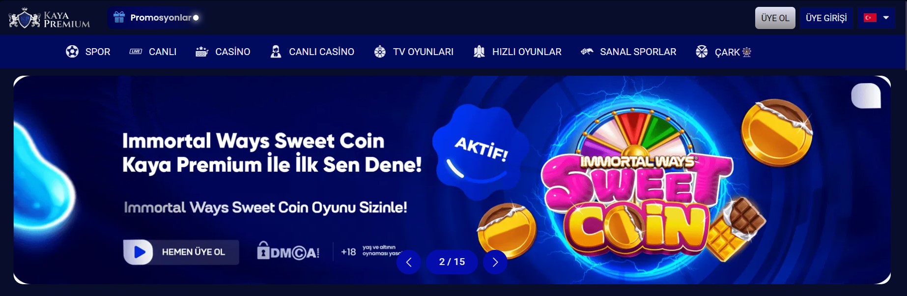 Kayapremiumcasino İnceleme