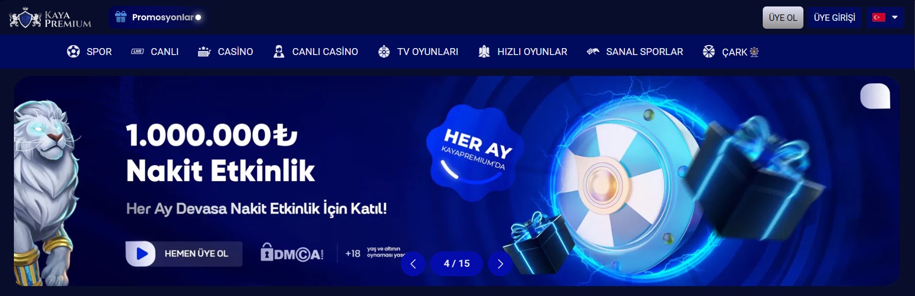 Kayapremiumcasino Şikayet